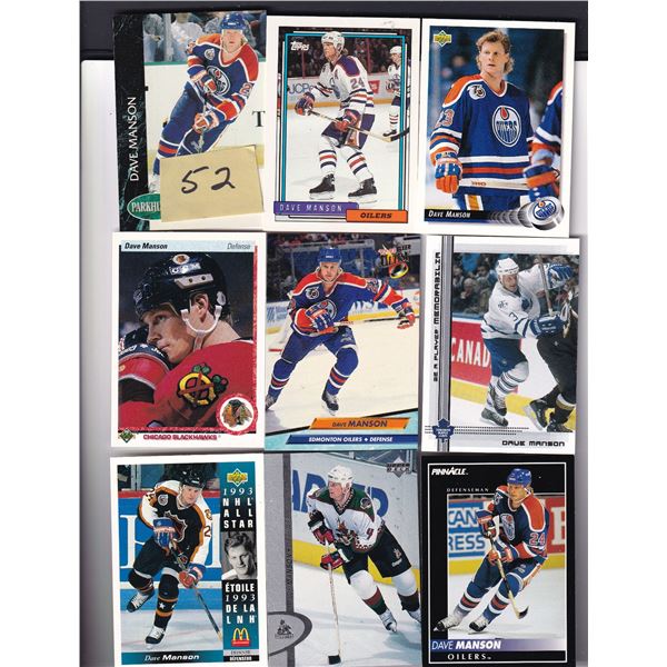 Lot of Dave Manson Cards