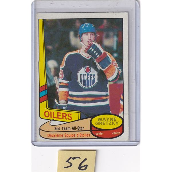 1980-81  Wayne Gretzky all star card