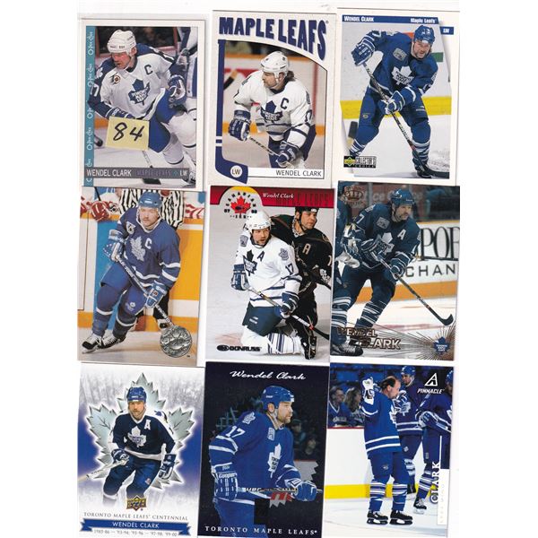 Lot of Wendel Clark cards