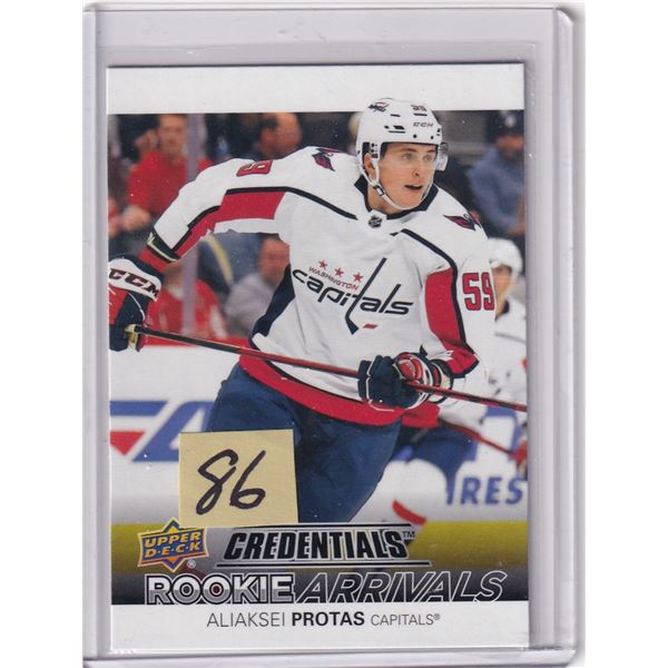 2022-23  Aliaksei Protas Rookie Card