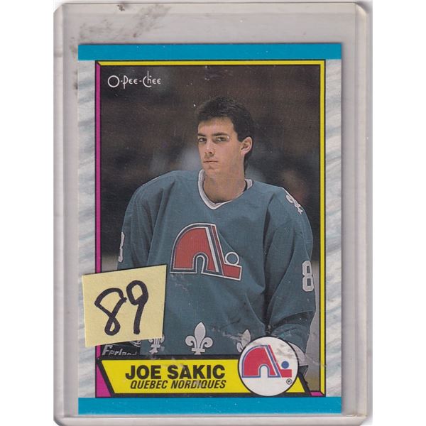 1989-90 OPC Joe Sakic Rookie card