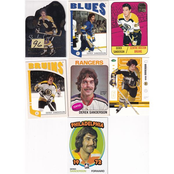 Lot of Derek Sanderson cards