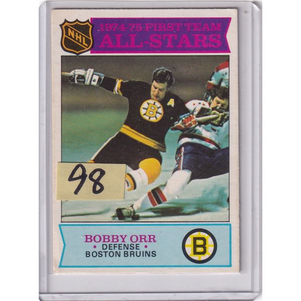 1975-76 OPC Bobby Orr card