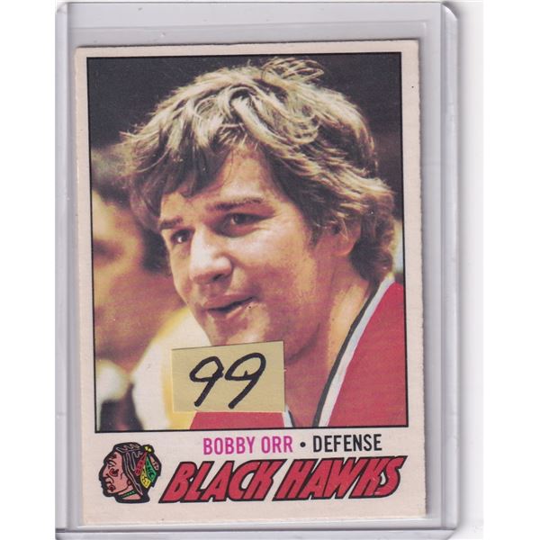 1977-78 OPC Bobby Orr card