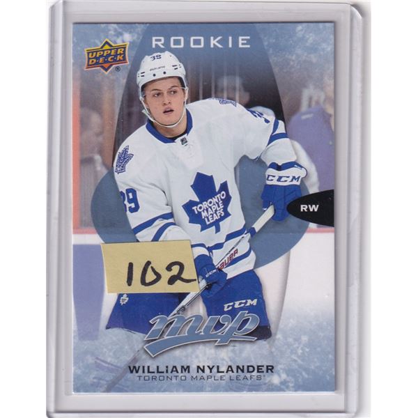 2016-17 MVP William Nylander Rookie Card