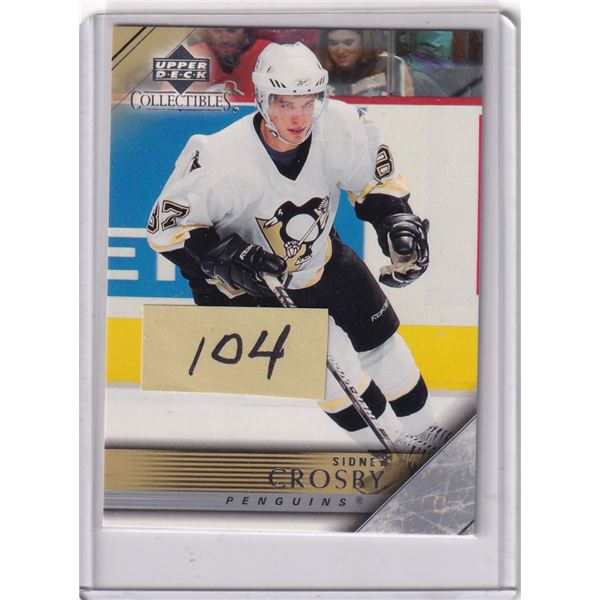 2005-06 UD Collectable Sidney Crosby Rookie card
