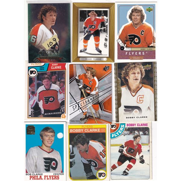 Lot of Bobby Clarke cards