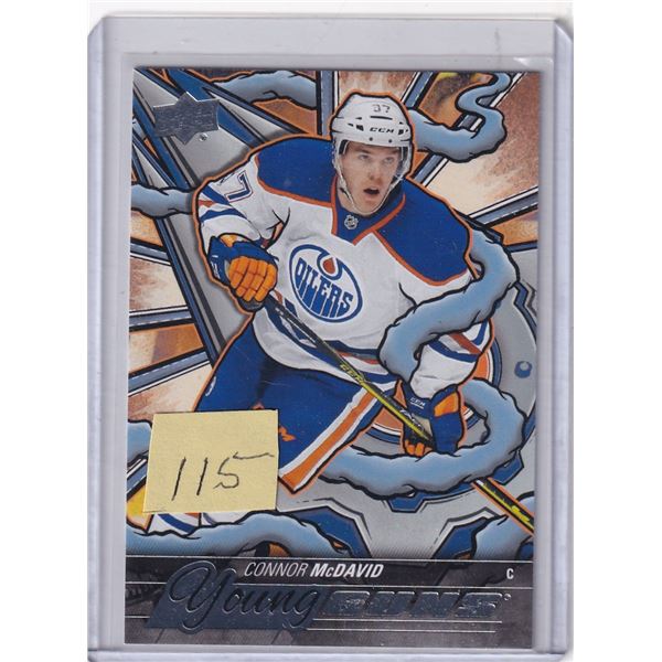 2024-25 Upper Deck Connor McDavid Renew Young Gun