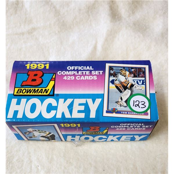 1991-92 Bowman Hockey cards - 429 cards