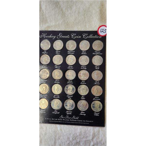 1996-97 Hockey Greats Coin Set