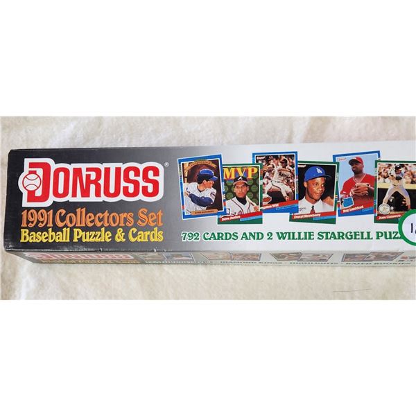 1991 Donruss Baseball set - 792 cards