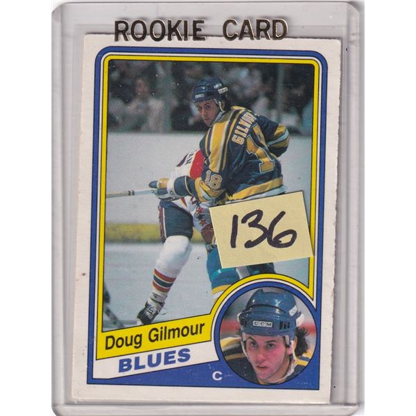 1984-85 OPC Doug Gilmour Rookie Card