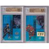 Image 1 : (2) BAP 2003 Ultimate Rookie  cards graded 9.5