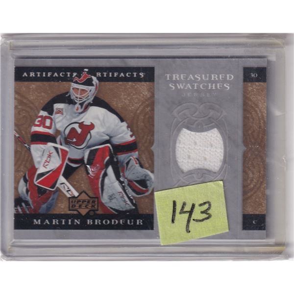 Martin Brodeur Game Jersey #56/100
