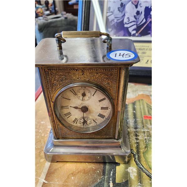 Antique Bracket Clock Runs!