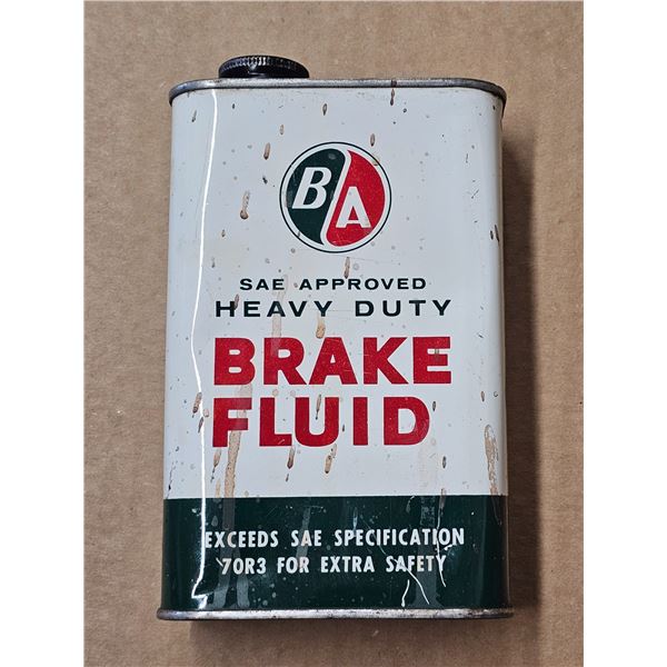 B/A Heavy Duty Brake Fluid Tin (Contains Brake Fluid)