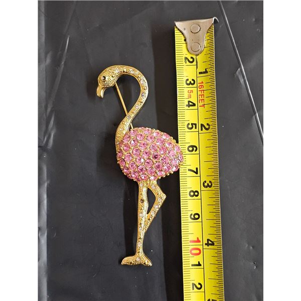 Flamingo Brooch