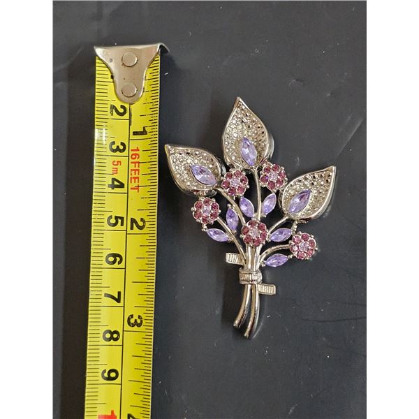Multi-Flower Brooch