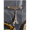 Image 2 : (2) Bracelets, Eiffel Tower “Paris” Pin