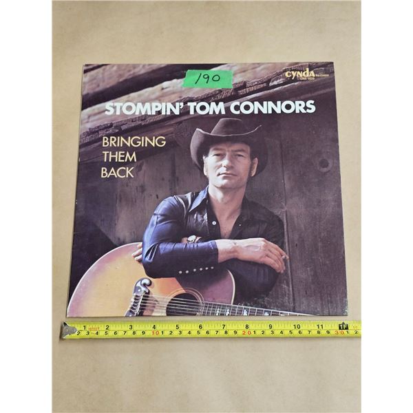 Stompin’ Tom Connors Record (Excellent Condition)