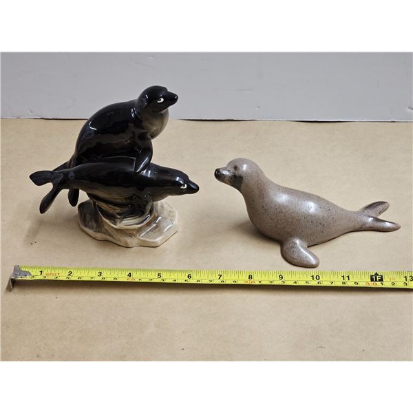 (2) 6” Long Seal Figures