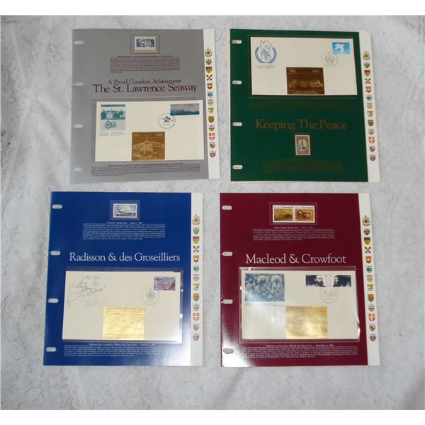 4 Stamp and Envelope Information Books