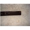 Image 4 : Ives St. Laurent Vintage Leather Belt 1980's  Size 34
