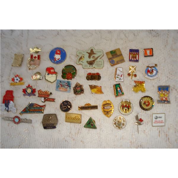 Collector Pins  Curling  NHRA Etc.