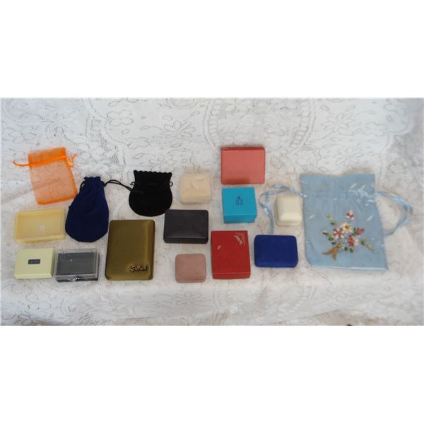 Lot of Empty Gift Boxes and Bags