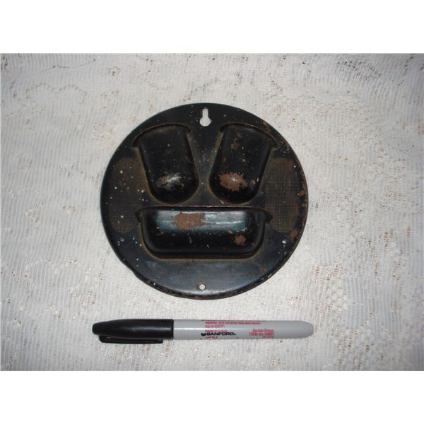 Antique Wall Mount Match Safe