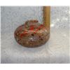 Image 1 : Ceramic Curling Stone MCM  Quebec Pottery