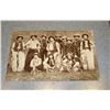 Image 1 : Antique Postcard From 1909 Showing Performers Of The Wild West Show Touring England In That Era