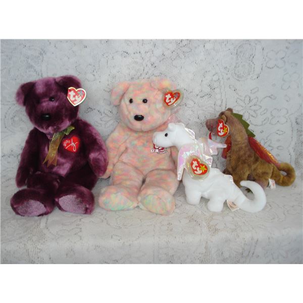 Vintage Ty Collection  Bears Approx 14 Inches