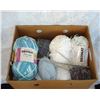 Image 2 : Large Lot Of Yarn  Some Patterns and Knitting Needles