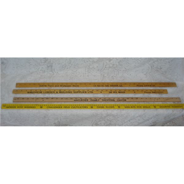 Assorted Measuring Sticks