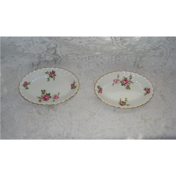 Pair Ironstone Serving Dishes