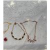 Image 4 : Lot Of Costume Jewelry  Rhinestone Necklace 3rd From Left Signed Continental