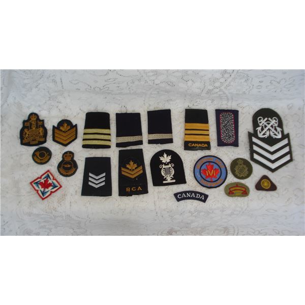Assorted Badges and Patches