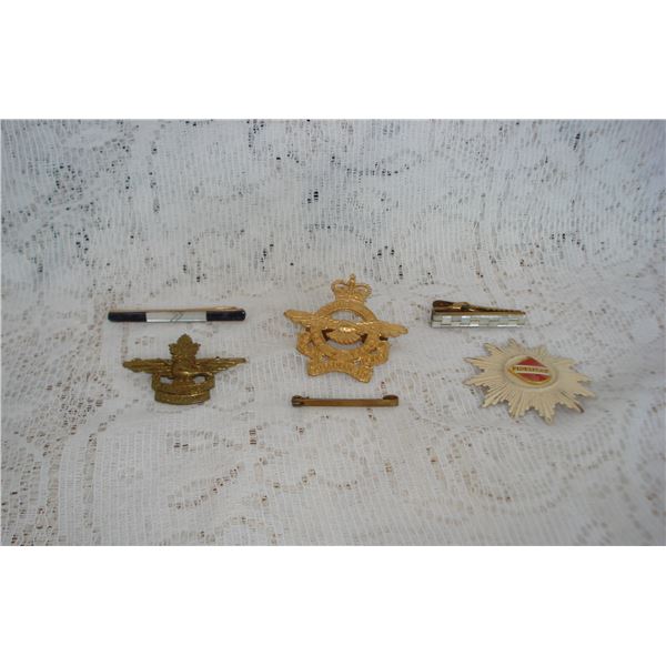Assorted Pins and Tie Clips