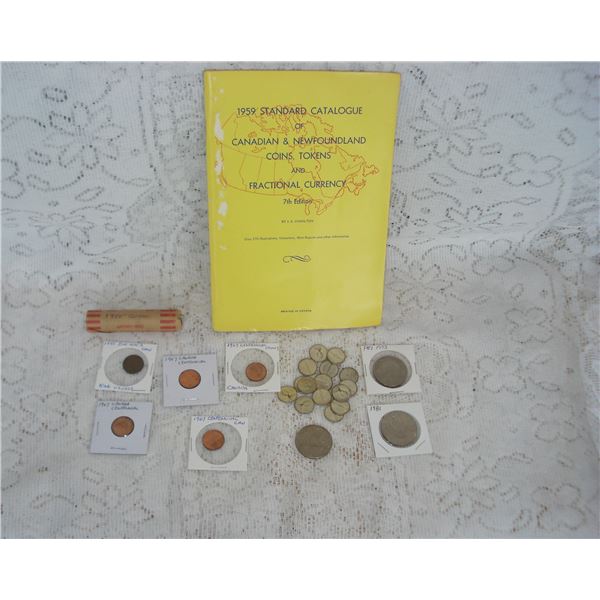 Coin Booklet  Silver Dollars  1968  PEI 1977  1981  15 Centennial Dimes