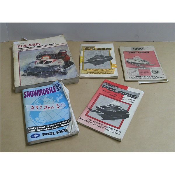 5 old Polaris books