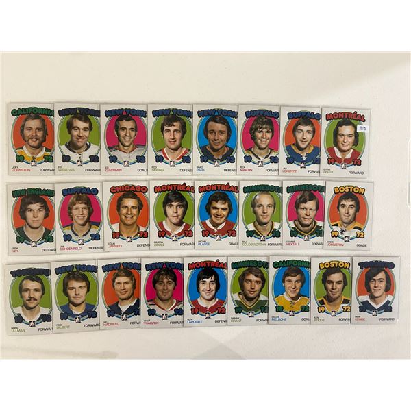 In The Game 1972 Hockey Cards