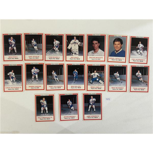Regin Pats Hockey Cards