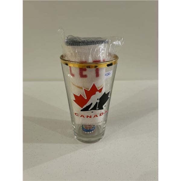 Team Canada Championship Glass and Towel