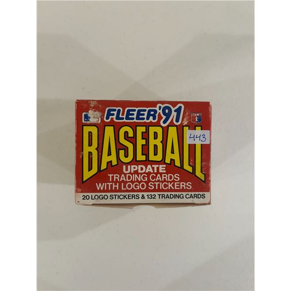 1991 Fleer Update Baseball Cards Set
