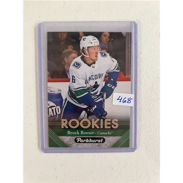 Brock Boeser - Rookie Card