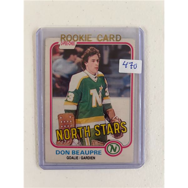 Don Beaupre - Rookie Card