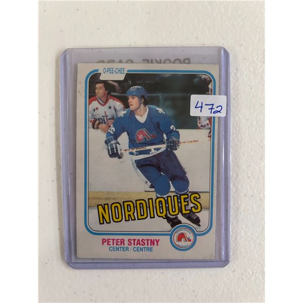 Peter Stastny - Rookie Card