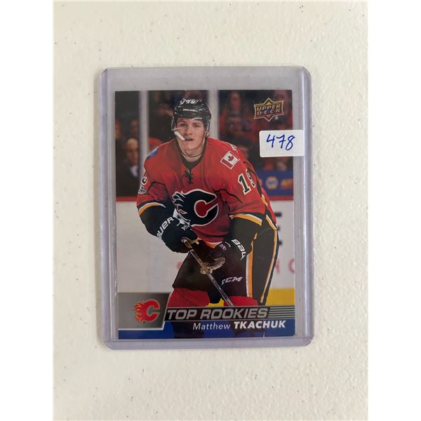 Matthew Tkachuk - Rookie Card
