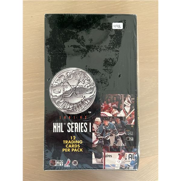 1991-92 Pro-Set Platinum Series 1 Factory Sealed Box